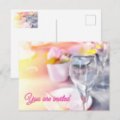 Huwelijkstafel Briefkaart (Voorkant / Achterkant)