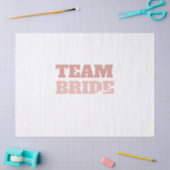 Huwelijksteam Bruid Op Tour Cadeau Tissuepapier (Craft)