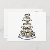 Huwelijksthema 38 briefkaart (Voorkant / Achterkant)