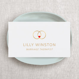 Huwelijkstherapeut Logo Visitekaartje