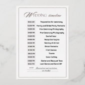  huwelijkstijdlijn folie uitnodiging (Achterkant)