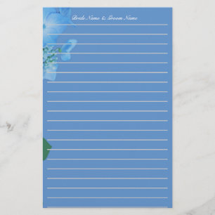 huwelijkstoebehoren voor bruid en bruidegom briefpapier