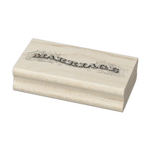 Huwelijkstype Rubber Art Stamp Rubberstempel