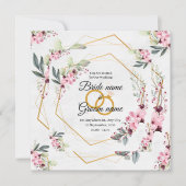 huwelijksuitnodiging (Voorkant)