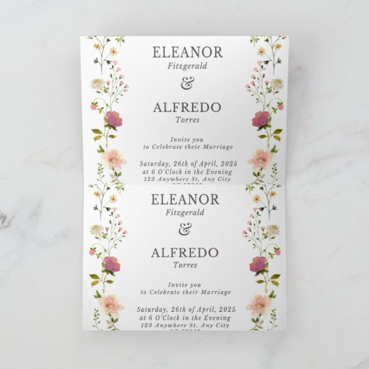 huwelijksuitnodiging (Binnen)