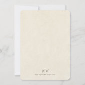 huwelijksuitnodiging aan zee kaart (Achterkant)