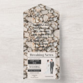 huwelijksuitnodiging all in one uitnodiging (Binnen)