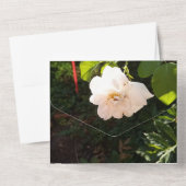 Huwelijksuitnodiging alles in één all in one uitnodiging (Achterkant)