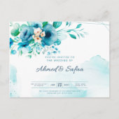 huwelijksuitnodiging briefkaart (Voorkant)