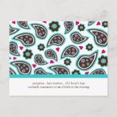 Huwelijksuitnodiging Briefkaart | C1 (Achterkant)