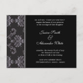 Huwelijksuitnodiging Briefkaart | E1 (Voorkant)