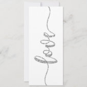 Huwelijksuitnodiging, Bruiloft Briefpapier, Liefde Kaart (Achterkant)