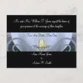 Huwelijksuitnodiging Calla Lily Uitnodiging Briefkaart (Voorkant)