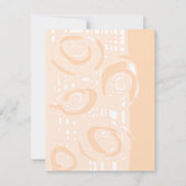 Huwelijksuitnodiging Cultuur Mozaïek Bloemen Perzi (Achterkant)