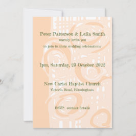 Huwelijksuitnodiging Cultuur Mozaïek Bloemen Perzi Kaart