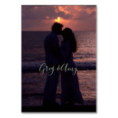 Huwelijksuitnodiging Eenvoudige Sjabloon Aangepast Kaart (Voorkant)