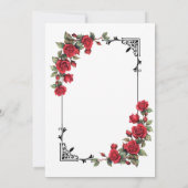 huwelijksuitnodiging | Elegant & ontwerp Kaart (Achterkant)