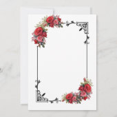 huwelijksuitnodiging | Elegant &  ontwerp Kaart (Achterkant)