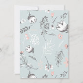 HUWELIJKSUITNODIGING |  Fietsliefde Trouwen Kaart (Achterkant)