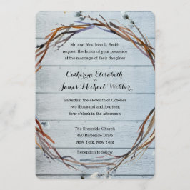 Huwelijksuitnodiging Gehost door de ouders van de  Kaart