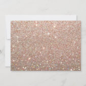 Huwelijksuitnodiging - Glit Fab Two - Roos Gold Kaart (Achterkant)