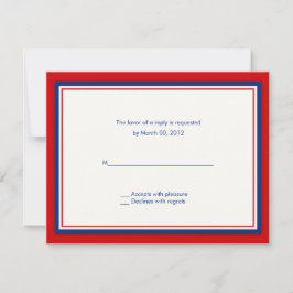 Huwelijksuitnodiging honkbal antwoordkaarten RSVP kaartje