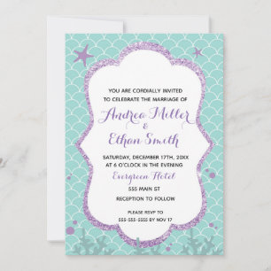 huwelijksuitnodiging in het kader van het Zee stra Kaart