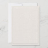 huwelijksuitnodiging kaart (Achterkant)