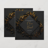 huwelijksuitnodiging kaart (Voorkant / Achterkant)