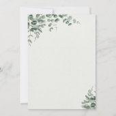 huwelijksuitnodiging kaart (Achterkant)