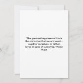 huwelijksuitnodiging kaart (Achterkant)