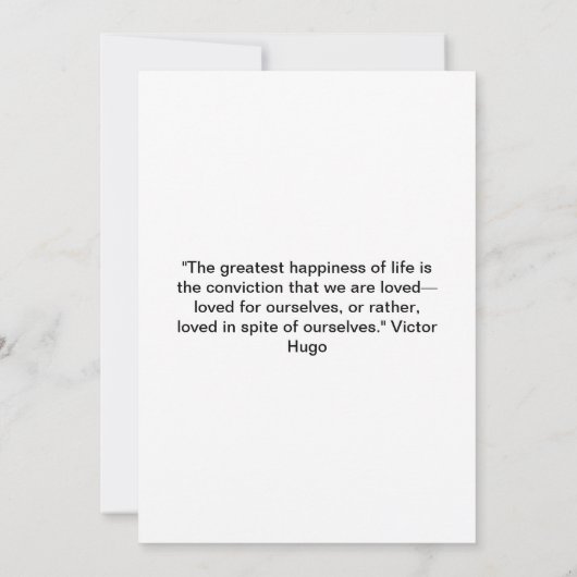 huwelijksuitnodiging kaart (Achterkant)