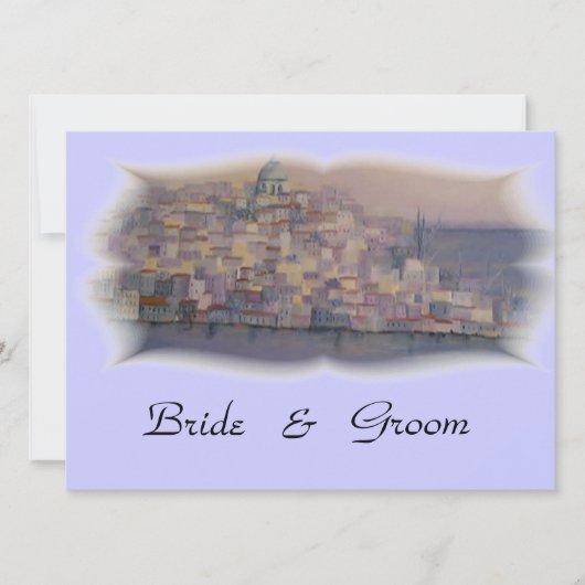 huwelijksuitnodiging kaart (Voorkant)