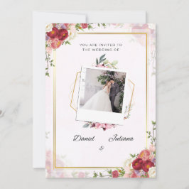 huwelijksuitnodiging kaart