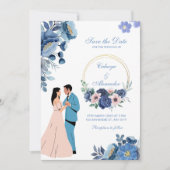 huwelijksuitnodiging kaart (Voorkant)