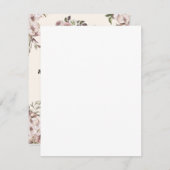 huwelijksuitnodiging kaart (Voorkant / Achterkant)