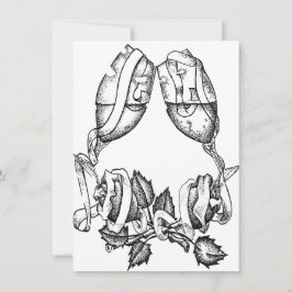 huwelijksuitnodiging kaart