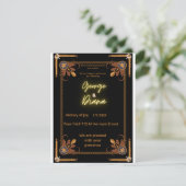 huwelijksuitnodiging kaart (Staand voorkant)