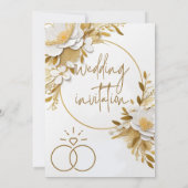 huwelijksuitnodiging kaart (Achterkant)