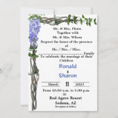 huwelijksuitnodiging kaart (Voorkant)