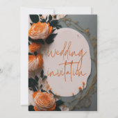 huwelijksuitnodiging kaart (Achterkant)