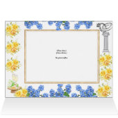 huwelijksuitnodiging Kaart 4 zijdig (Binnen Horizontaal (Boven))