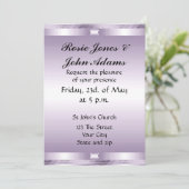 Huwelijksuitnodiging leuk design kaart (Staand voorkant)