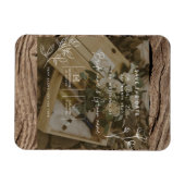 huwelijksuitnodiging magneet (Horizontaal)