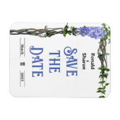 huwelijksuitnodiging magneet (Horizontaal)