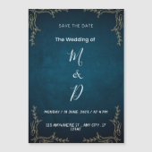 huwelijksuitnodiging magnetische uitnodiging (Voorkant)