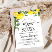 Huwelijksuitnodiging Main Squeeze Lemon Bruidsfees Kaart