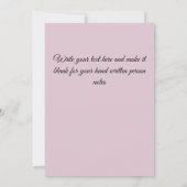 huwelijksuitnodiging met een paar pic kaart (Achterkant)