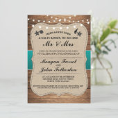 Huwelijksuitnodiging na het I Do Beach-thema Kaart (Staand voorkant)