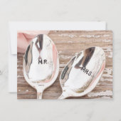 huwelijksuitnodiging of -acceptatiekaart kaart (Voorkant)